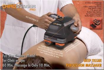 Chirossager Pro Full Body Deep Percussor Massager