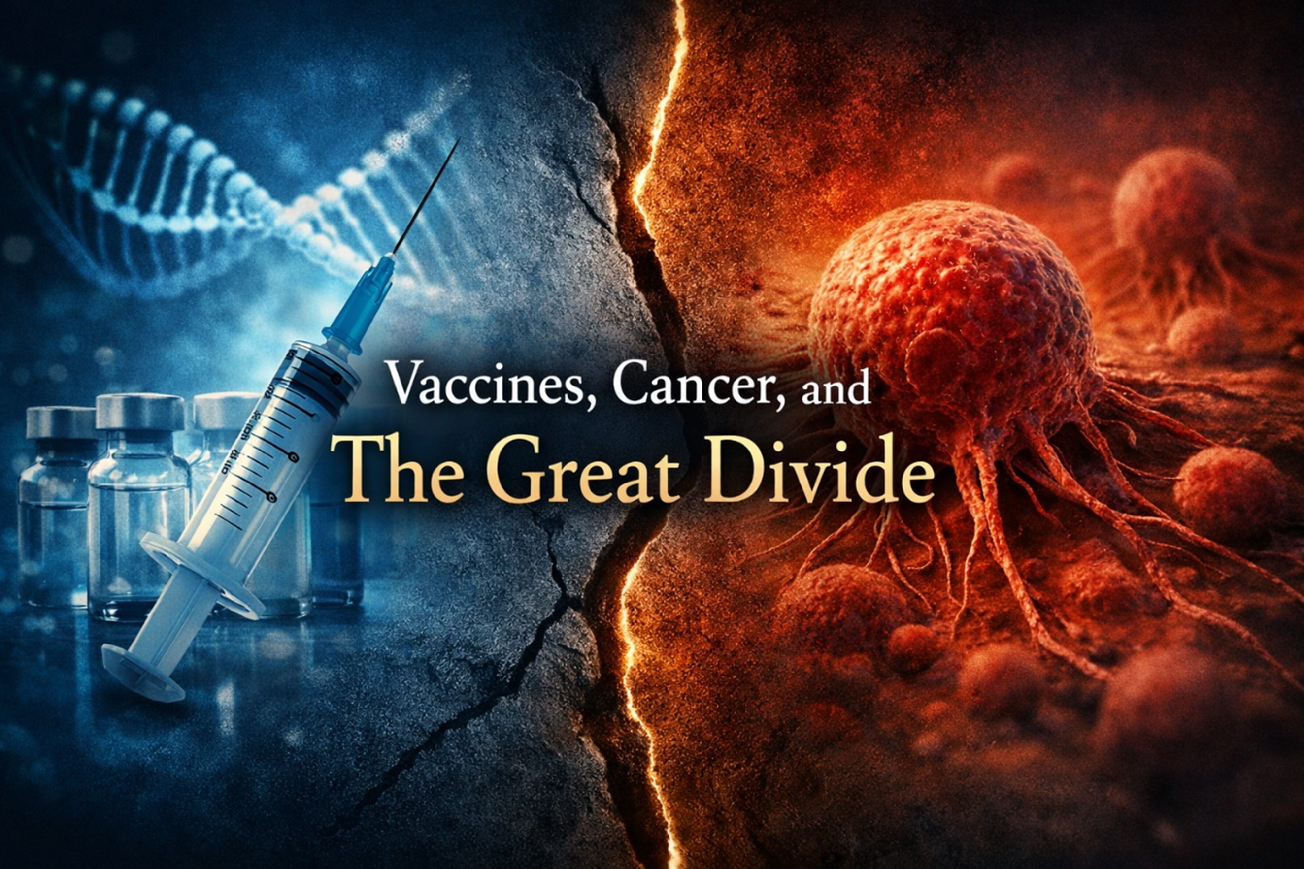 Vaccines, Cancer, and The Great Divide