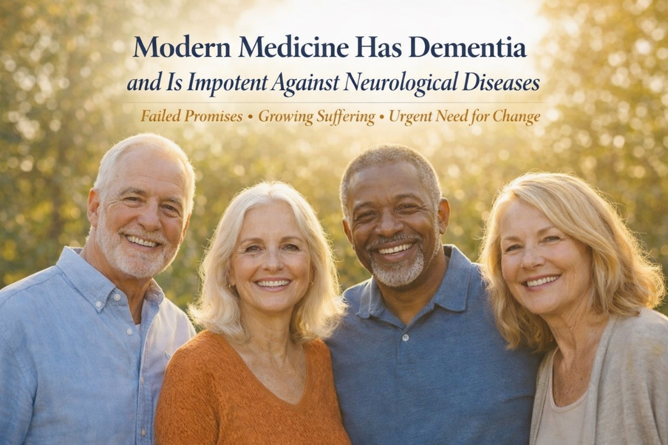 Modern Medicine Has Dementia and Is Impotent Against Neurological Diseases
