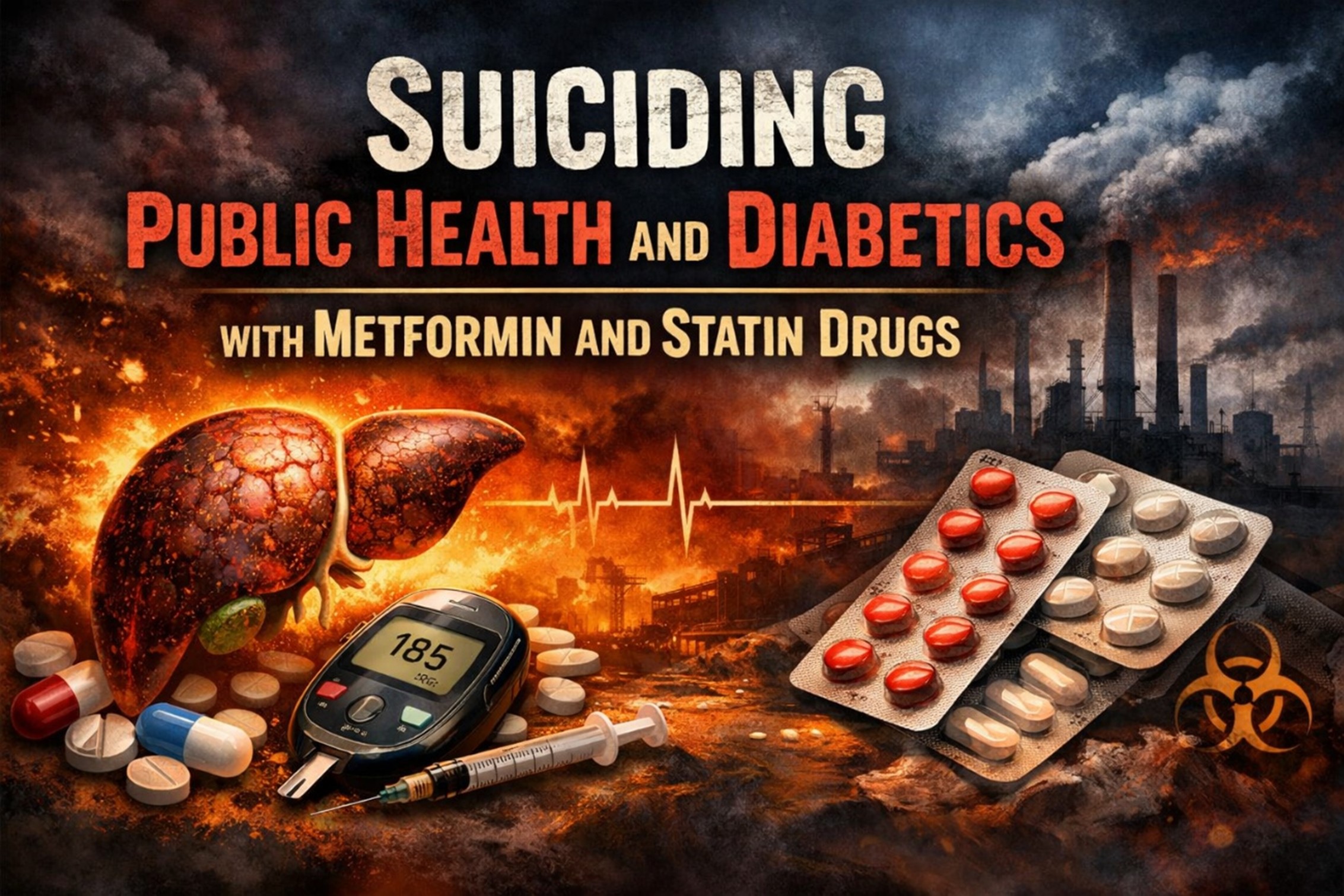 Suiciding Public Health and Diabetics with Metformin and Statin Drugs
