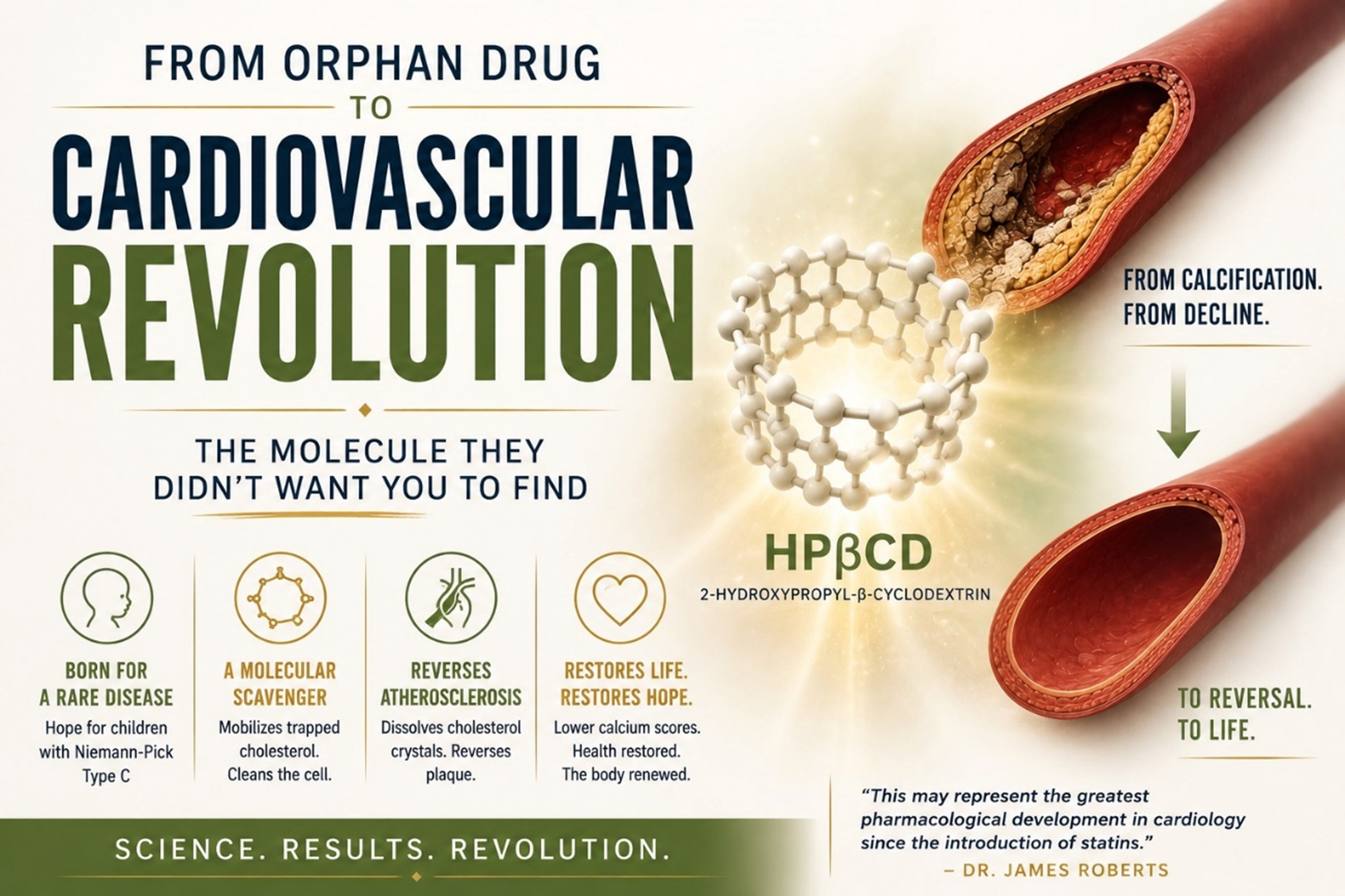 From Orphan Drug to Cardiovascular Revolution: The Molecule They Didn’t Want You to Find