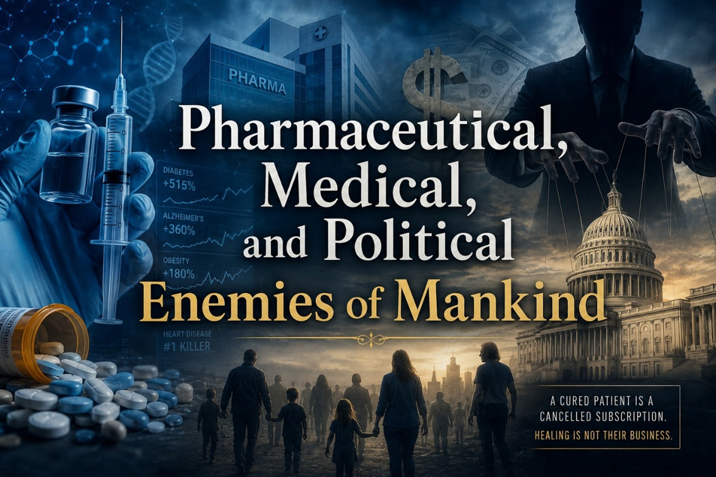 Pharmaceutical, Medical, and Political Enemies of Mankind