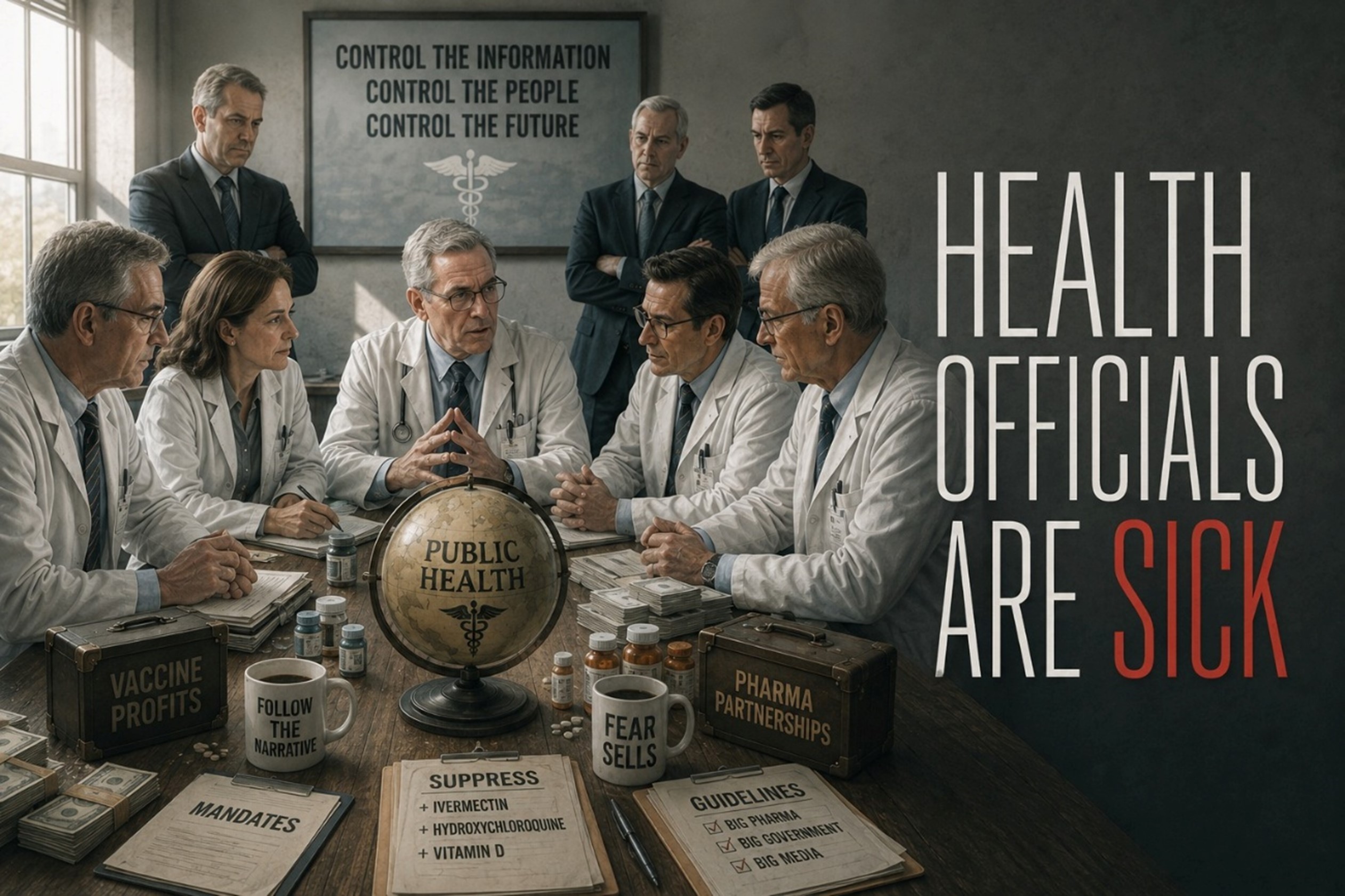 Health Officials Are Sick In Head and Heart