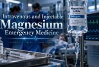 Intravenous magnesium sulfate in an emergency medicine and critical care setting.