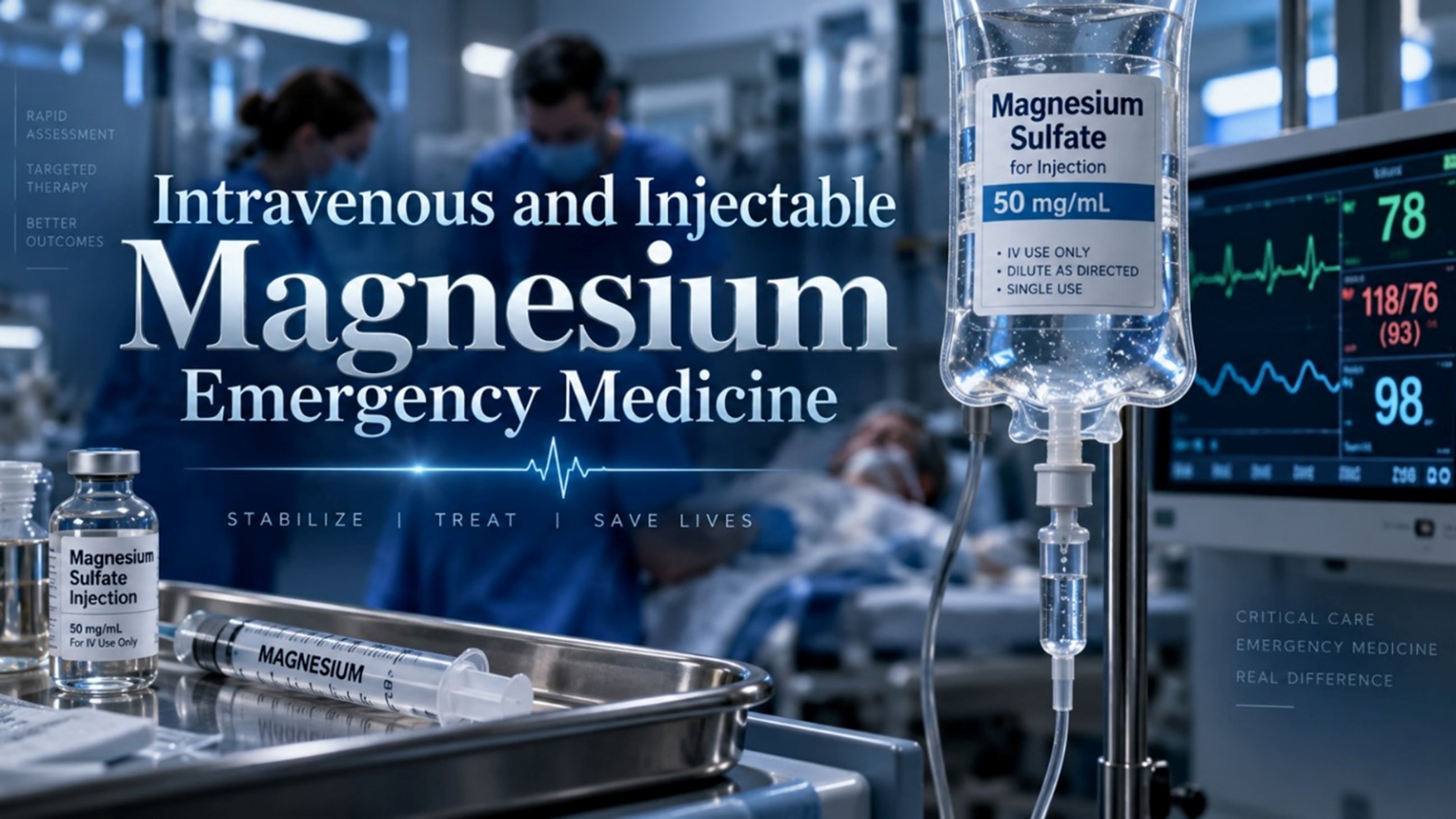 Intravenous and Injectable Magnesium Emergency Medicine