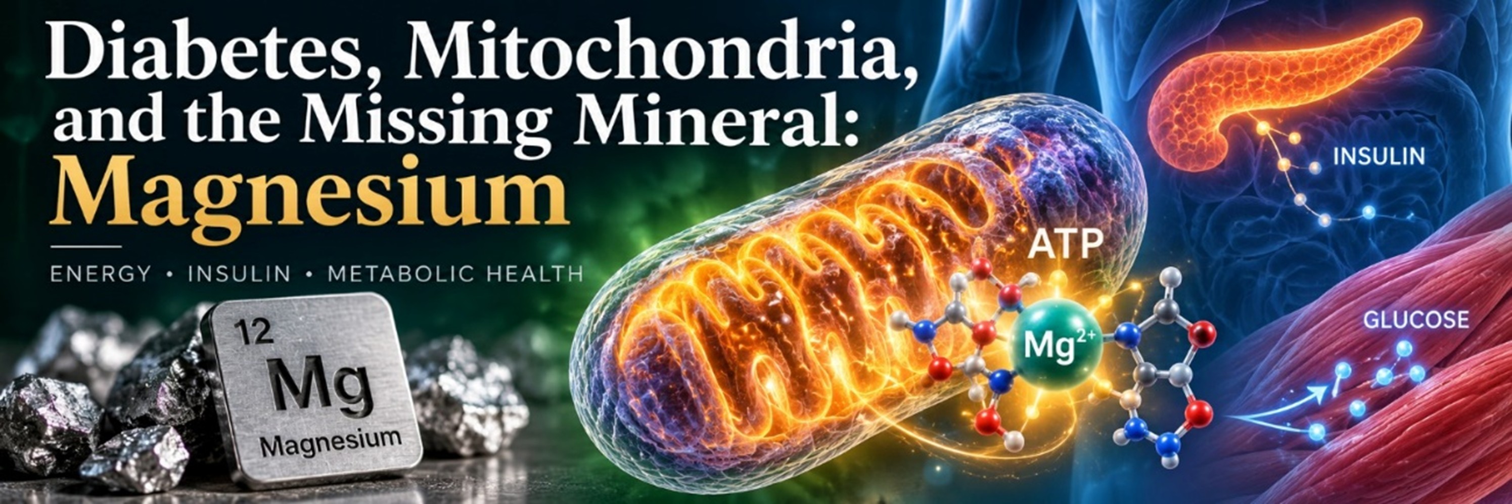 Diabetes, Mitochondria, and the Missing Mineral: Magnesium